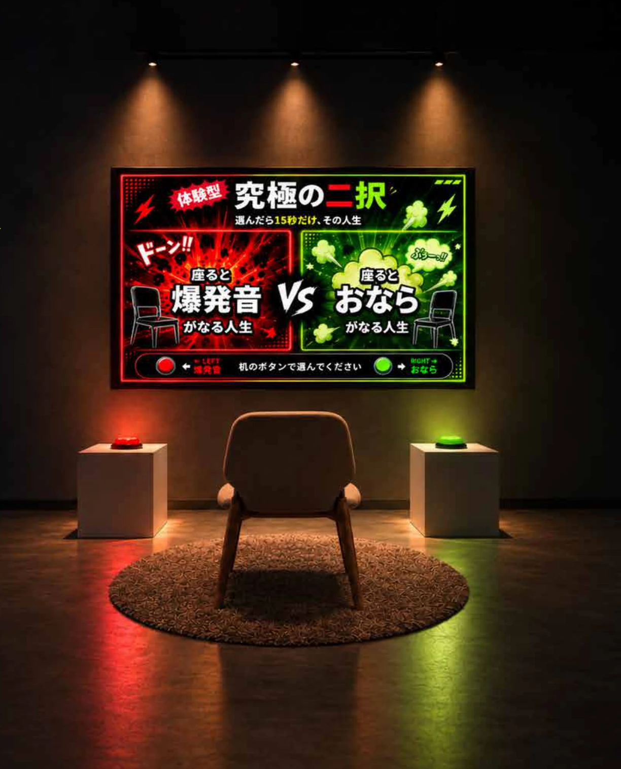 究極の二択の制作物